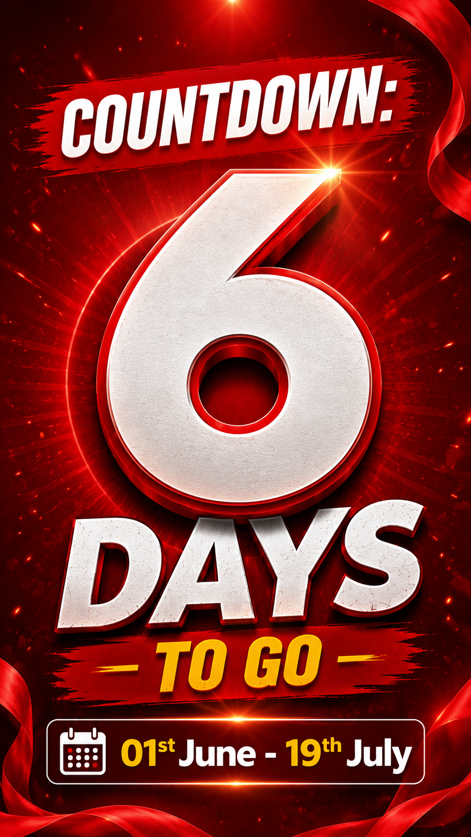 COUNTDOWN: 6 DAYS TO THE ANNUAL 7×7-DAYS OF GLORY 2026