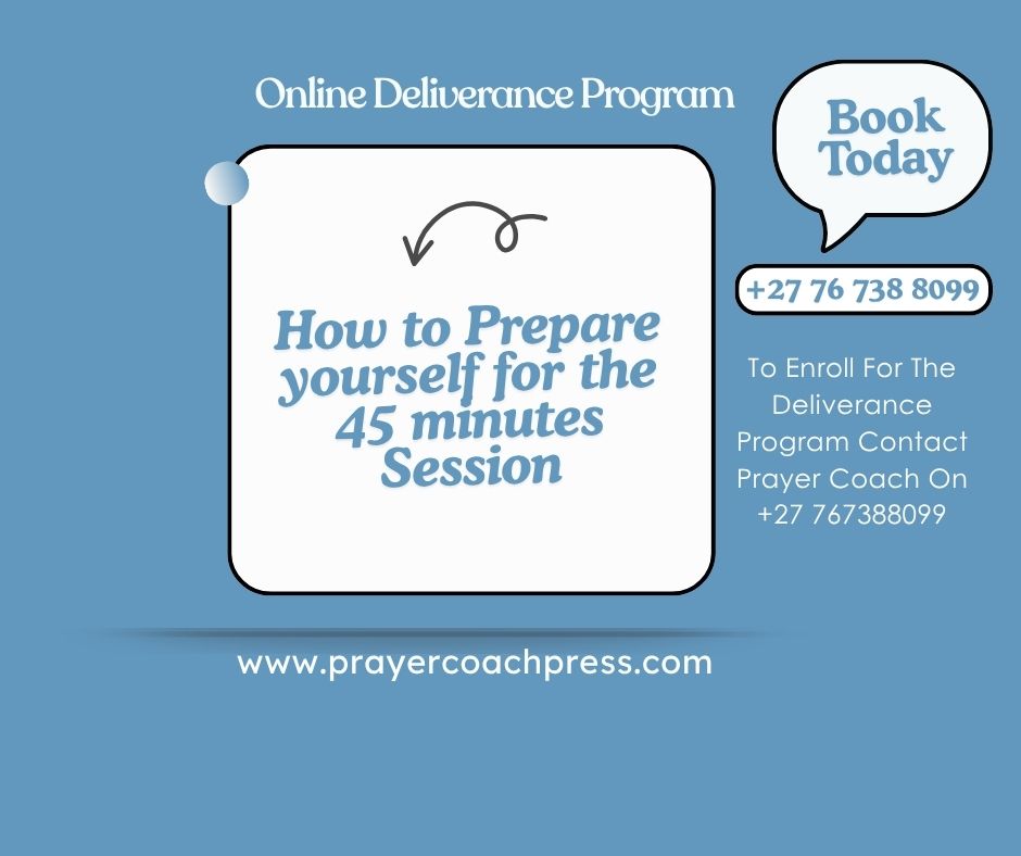 How to Prepare yourself for the 45 minutes Session